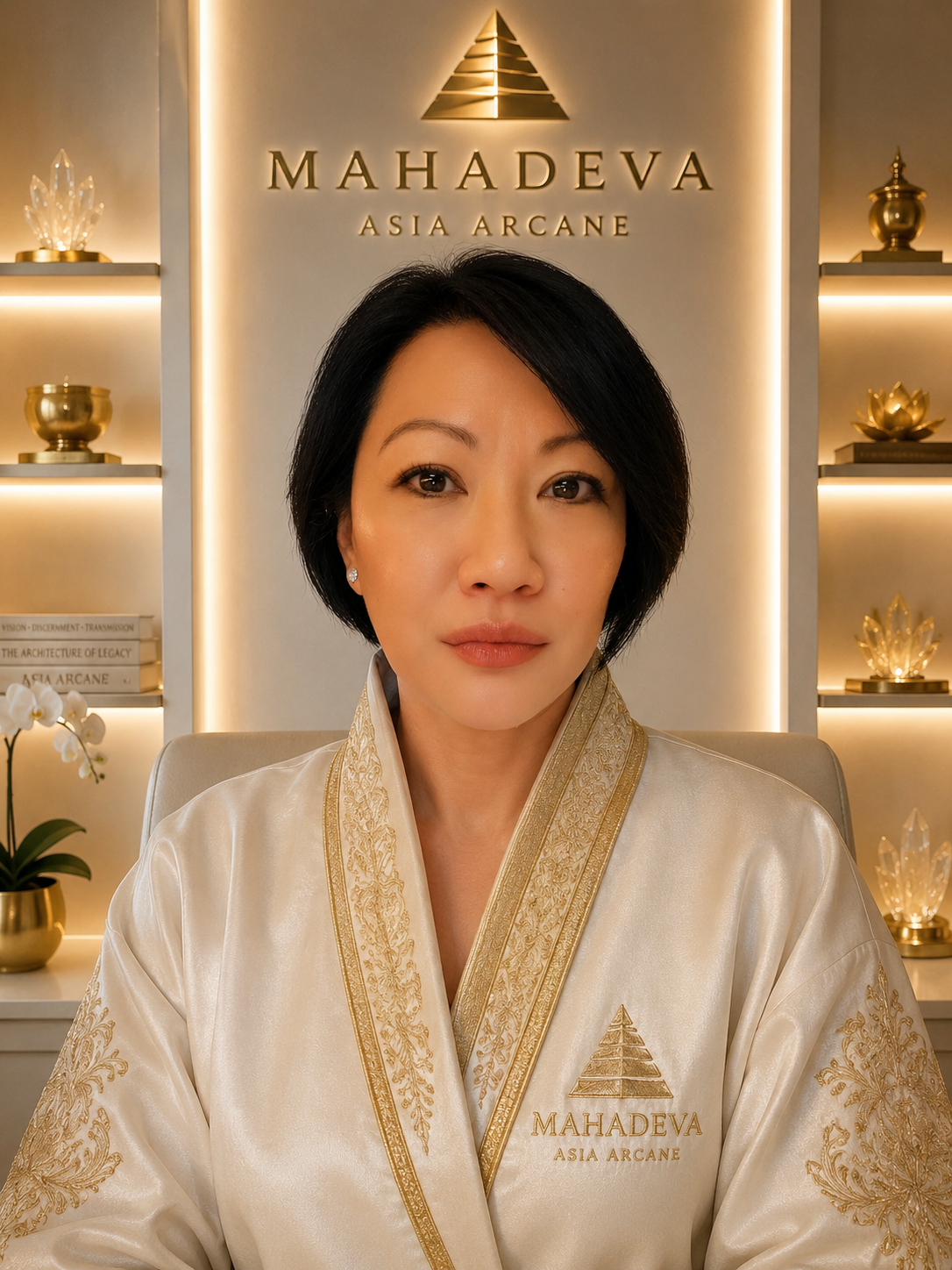 Portrait of Ajarn Saikham, Visionary Advisor